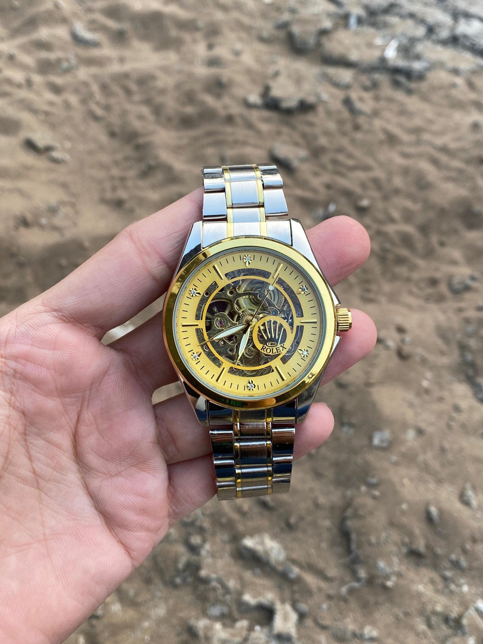 ROLEX AUTOMATIC PREMIUM QUALITY WATCH WITH OG BOX