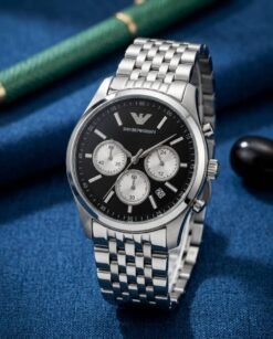 Emporio Armaani AR11581 Chronograph Silver Black