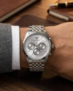Emporio Armaani AR11581 Chronograph Silver-White