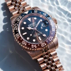 Seiko MOD GMT Root Beer