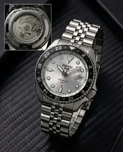 SEIKO 5 SPORTS GMT BACK OPEN