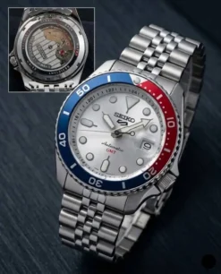 SEIKO 5 SPORTS GMT BACK OPEN