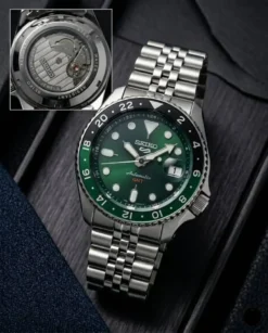 SEIKO 5 SPORTS GMT BACK OPEN